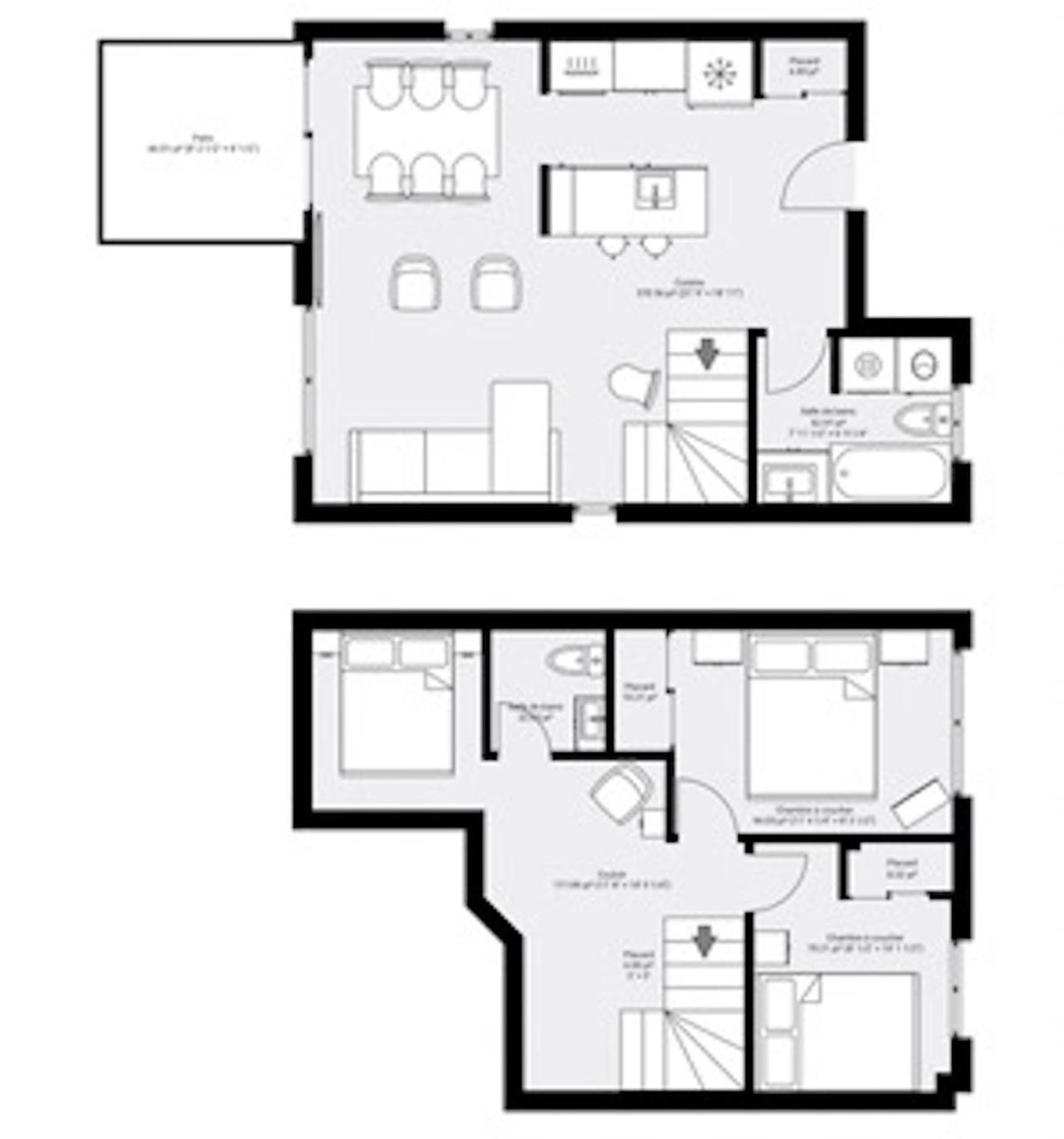 Initial - Sylvestre - Mont-Sainte-Anne Apartment โบเพร ภายนอก รูปภาพ